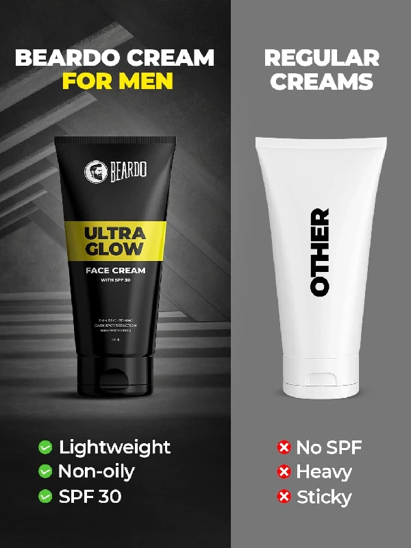 Beardo Ultraglow All in One Face Cream For Men with SPF 30, 60 g-6.webp